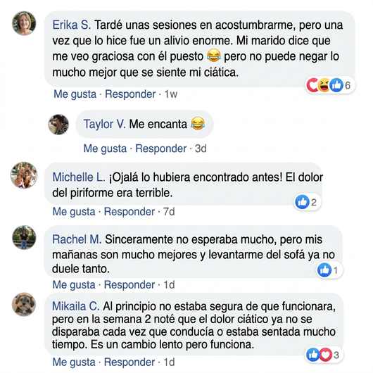Cinturón de Terapia de Cadera 4 en 1